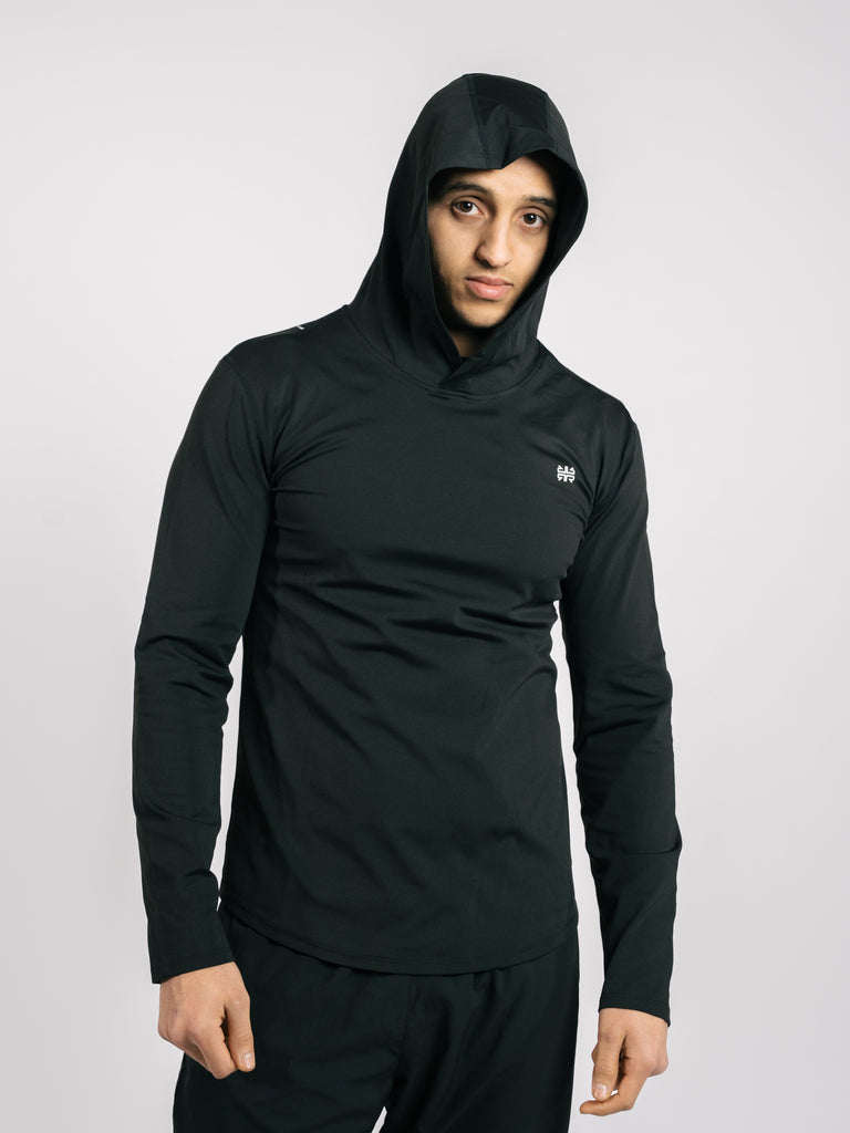 Long-Sleeve Gym Hoodie