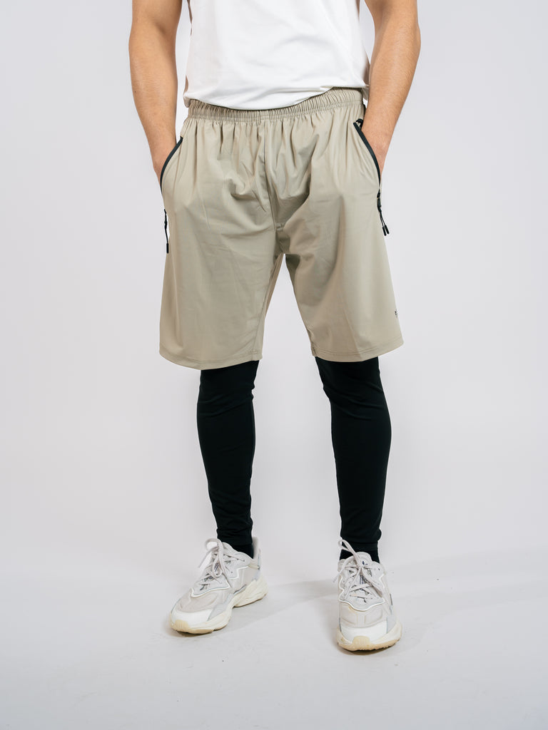 Moisture-Wick Gym Shorts