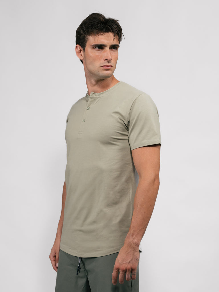 Zing Short Sleeve Henley