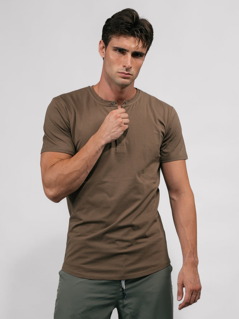 Zing Short Sleeve Henley