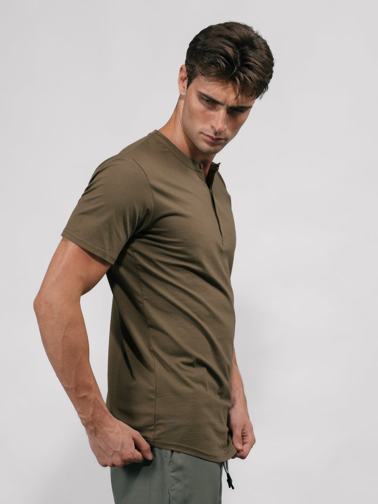 Zing Short Sleeve Henley